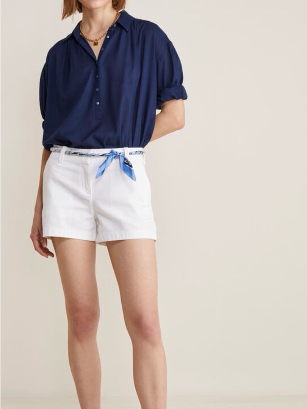 Vineyard Vines White 5 Inch Herringbone Every Day Shorts Size 24 New!